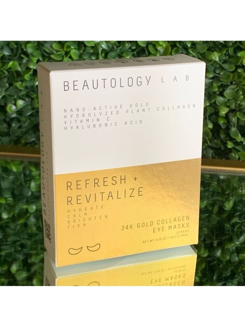 BEAUTYOLOGY Lab 24K Gold Collagen Eye Masks | NEW | 10 Pack